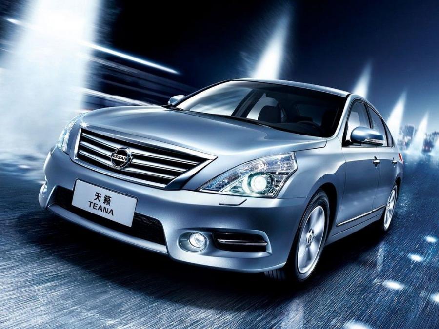 Nissan teana черный 2011